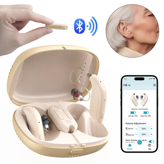 H8 PureHear Pro AI RIC Hearing Aids