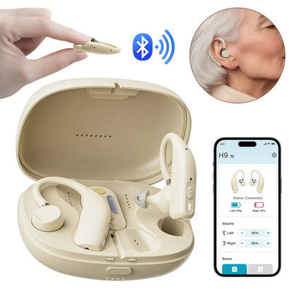 H9 Nature Pro AI BTE Hearing Aids